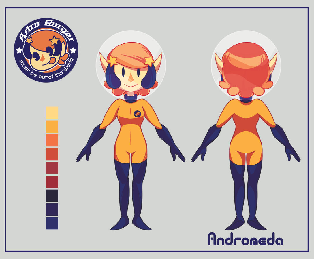 ^Character creation for a school project, meant to create a food chain brand^